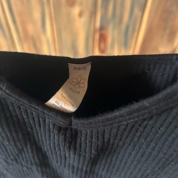 Black Ribbed Body Suit - Picture 2 of 3